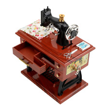 Mini Sewing Machine Style Music Box Christmas Gift New Year Gift Birthday Gifts  picture