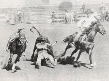 Old-Timer's Album North Platte NE 1931 Rodeo Roman Standing Race Vtg Mag Article picture