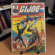 GI Joe European Missions #2 1988 Poster VFNM 9.0 picture