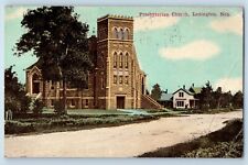 Lexington Nebraska NE Postcard Presbyterian Church Chapel Exterior c1916 Vintage picture