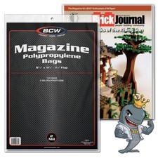 BCW Magazine Bags 100ct Pack Acid Free Archival Quality  picture