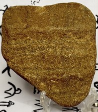 Pre Historic Man Made Authentic Carved Ancient  Stone Effigy/ Figure,  4.9 oz  picture