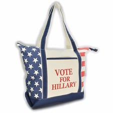 Hillary Clinton Tote Bag Shopping Tote Vote Democratic Support Your Party picture