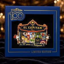 Disney El Capitan Marquee Pin LE 200 - D23 2026 Exclusive picture