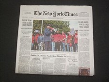 2023 SEPTEMBER 27 NEW YORK TIMES- FRAUD BY TRUMP FOUND AS JUDGE ISSUES PENALTIES picture