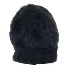 Balenciaga 23AW Navy Shaggy Knit Beanie Cap F Used Lightweight Stylish (Ages 14+ picture