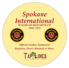 SPOKANE INTERNATIONAL RR OFFICIAL GUIDES,  EQUIPMENT REGISTERS & POORS ON CD picture