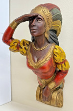 Vintage Ship Figurehead Indian Princess Formcraft N.Y. Nautical Statue Beautiful picture