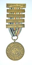 Exceptional Post WWI 1924 NRA Expert Rifle Marksmanship Shooting Badge Medal  picture