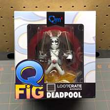 QMx Q-Fig Deadpool Loot Crate Exclusive Marvel Figure Boxed Original Unopened picture