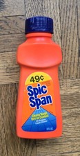 Vintage 1988 Spic & Span Multi-Purpose Cleaner 5 OZ Full Display Prop picture