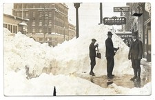 Everett Washington Blizzard RPPC Photo Postcard 1910s picture