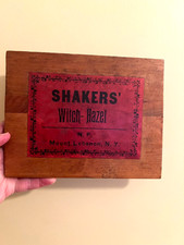 Antique Shakers’ Witch Hazel Label Mount Lebanon NY Shaker Medicine Ephemera picture