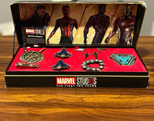 Marvel Studios First Ten Years Metal Jewelry Set w/ COA Limited picture