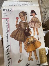 vintage 60/70s patterns. Mostly children's clothes. picture