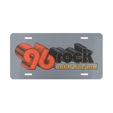 96 ROCK FM WKLS Classic Rock Radio Front Vanity License Show Plate picture