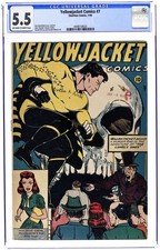 Yellowjacket Comics #7 CGC 5.5 1946 4448158025 picture