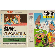 2 hardcovers ASTERIX THE GAUL / ASTERIX & CLEOPATRA by Goscinny & Uderzo picture