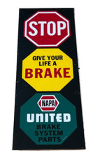 NOS OEM NAPA Stop Give Your Life A Break United Brake System Parts 5