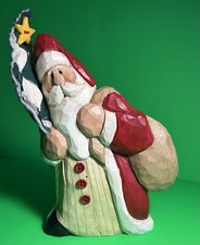 Life’s Little Gifts By Eddie Walker “Quilting Santa” Figure Christmas picture