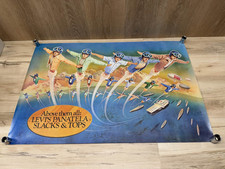 VTG 1975 Levi Strauss & Co. / Levi's Above Them All Store Advertising Poster picture