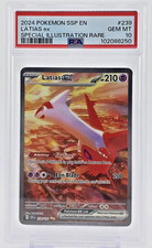 PSA 10 2024 LATIAS EX POKEMON CARD SPECIAL ILLUSTRATION RARE SSP EN GEM MINT 239 picture