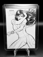 2025 Topps Finest X-Men '97 Psylocke Original Sketch Card 1/1 Roy Cover picture