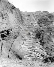 Western China Winding Hairpin Mountain Road WWII 8x10 Photo Print HT4136481 picture