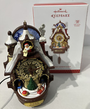 Hallmark Keepsake Santa's Magic Cuckoo Clock Ornament 2015 picture