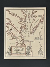 Vintage Christiana Campbell’s Tavern Williamsburg Virginia 1974 Rare Menu picture