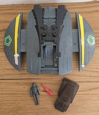 Vintage 1978 Cylon Raider Ship, Firing Missile & Fig Battlestar Galactica MATTEL picture
