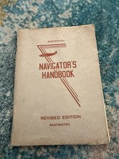 WWII 1944 USAAF Navigator’s Handbook RESTRICTED Army Air Forces San Marcos Texas picture