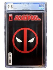 Deadpool #1 2nd Printing 1:25 Insignia Cover 2024 CGC 9.8 picture