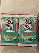 2 X 1991 YO MTV RAPS, PROSET MUSICARDS 20 Card Total; FACTORY-SEALED PACKs picture