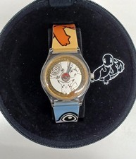 Pokemon Center Limited Original Watch Pikachu Squirtle Togepi Boxed 2568-15 picture