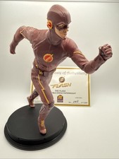 The Flash Collectible Statue Paperweight Icon Heroes Limited Edition #418 COA picture