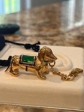 Estée Lauder 2003  GOLDEN DACHSHUND Dog Solid Perfume picture