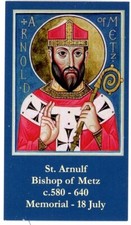 Saint Arnulf with Prayer (2