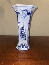 Delft Vase Vintage, Signed picture