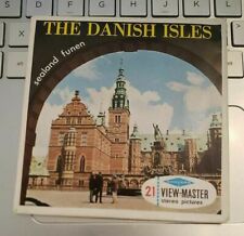 Rare C478 E The Danish Isles Sealand Funen Denmark view-master Reels Packet picture