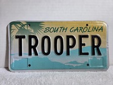 Vintage 2002 South Carolina Vanity License Plate 