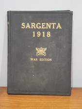1918 Sargenta Sargent School Yearbook Cambridge, Massachusetts  WWI War Edition picture