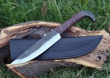 Durable Hunting Knife - Perfect for Outdoor Adventures with Leather Sheath picture