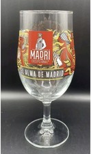2 X Madri Pint Glasses Ltd edition Brand New mancave  picture
