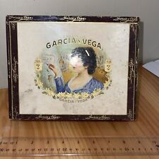 La Flor De Garcia y Vega GYV Cigars Napoleons Claro Claro -  Cigar Box Vintage picture