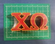 Chi Omega Wooden Letters picture