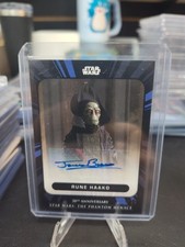2019 Topps On Demand Star Wars Phantom Menace Jerome Blake Rune Haako Auto 01/10 picture