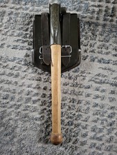 Vintage 60'S German Bundeswehr Army Folding Shovel E Tool With Cover picture