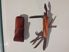 Vintage Bonsa Utility Swiss Army Style Pocket Folding Knife Solingen Germany picture