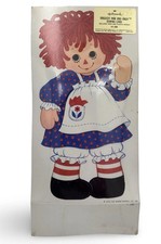 Vtg 1975 Hallmark Raggedy Ann & Andy Sewing Card NOS Sealed Craft Kit Retro picture